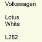 Preview: Volkswagen, Lotus White, L282.